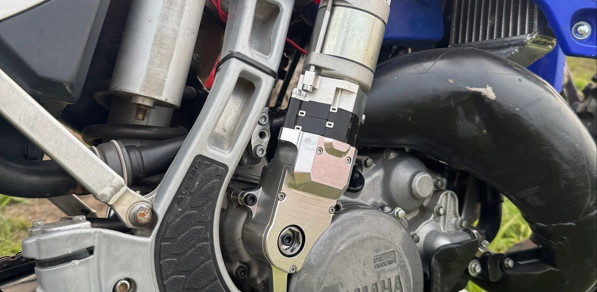 ES125 mounted on a Yamaha YZ125